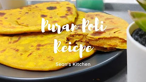 PURAN POLI RECIPE AT HOME | SIMPLE PURAN POLI RECIPE | PURAN POLI KI RECIPE | EASY PURAN POLI RECIPE