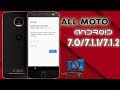 FRP 2018 ON ANY MOTOROLA ANDROID 7 BYPASS GOOGLE ACCOUNT MOTO LAST UPDATE