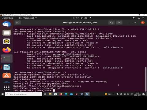 Vidéo: Quel est le fichier de configuration pour DHCP sous Linux ?