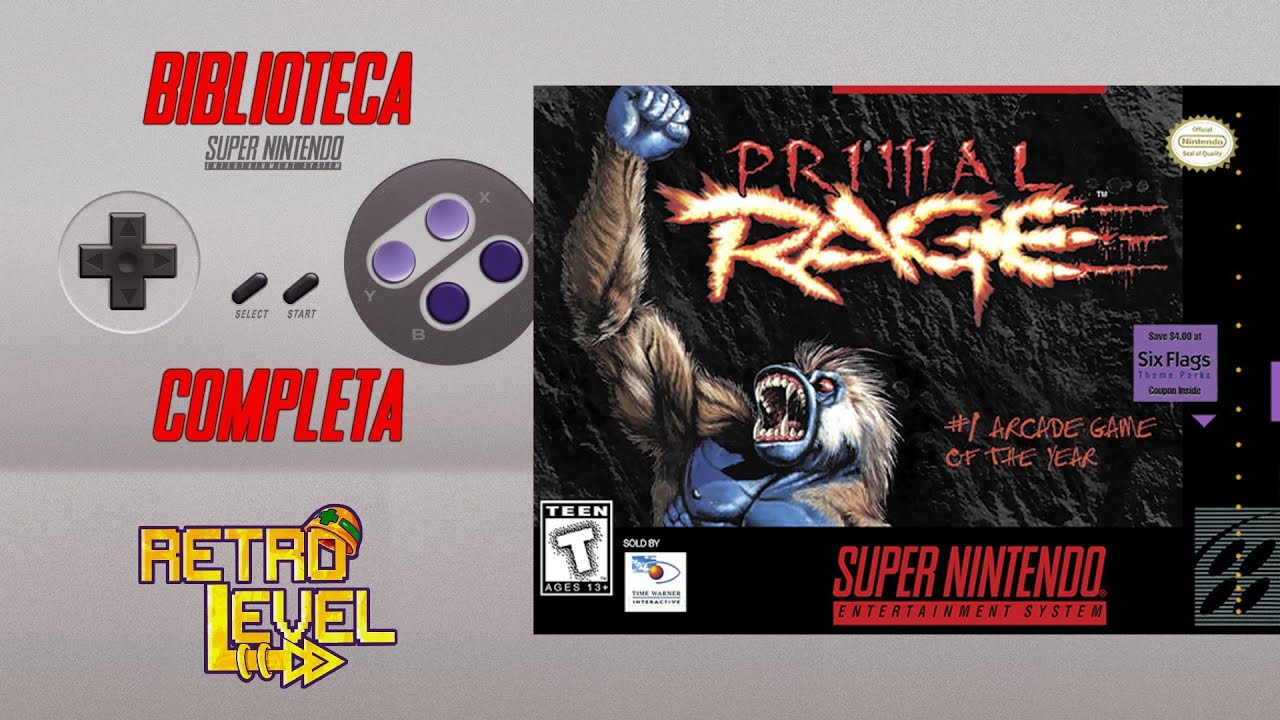 Primal Rage - Biblioteca COMPLETA do Super Nintendo #1054 - YouTube