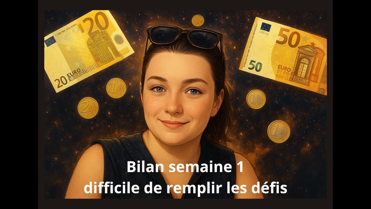 Bilan semaine 1 - Rien se passe comme prévus - méthode des enveloppes 