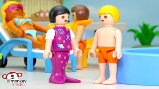 Johnny and Jasmine Ricardo Go Swimming at the Hotel Pool Ep. 124
