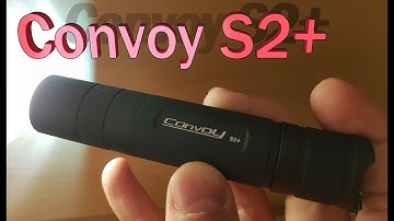 Trail trek review Convoy s2+ plus flashlight LED edc torch 18650
