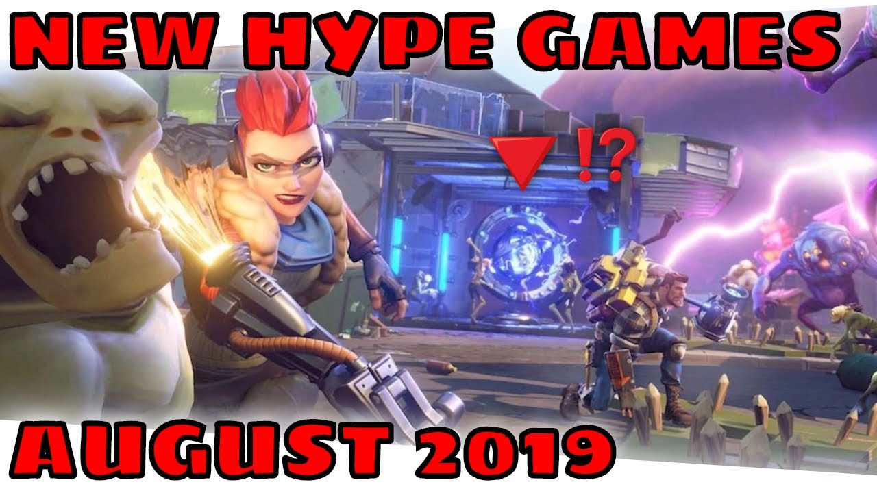 Top 5 Hype Multiplayer Games August 2019 YouTube