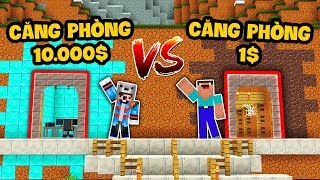 CĂN PHÒNG KIM CƯƠNG 10.000$ VS CĂN PHÒNG ĐẤT 1$ (Oops Mazk Minecraft)