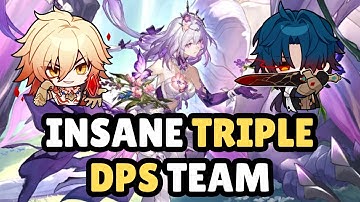 INSANE CASTORICE TRIPLE DPS TEAM - 3.2 V2 MOC 12 - Castorice Blade Mydei E6S1 - Honkai Star Rail