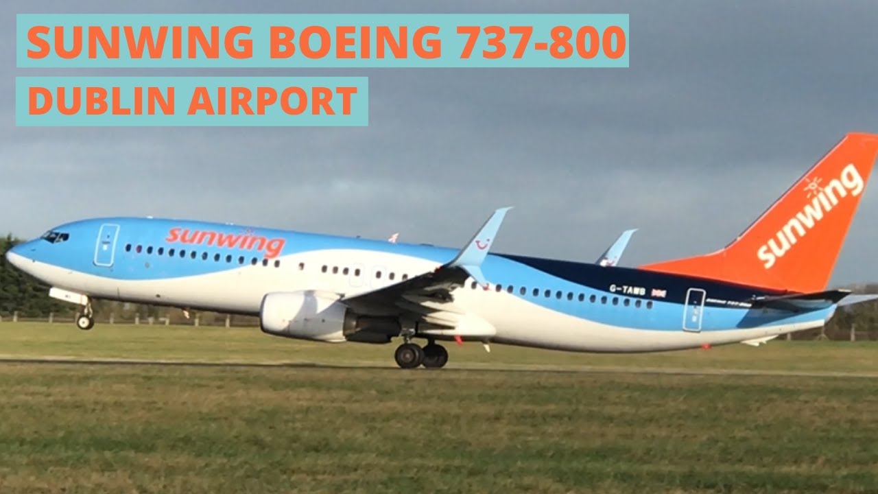 SUNWING *Operated by TUI Airways* Boeing 737-800 with Scimitar Winglets