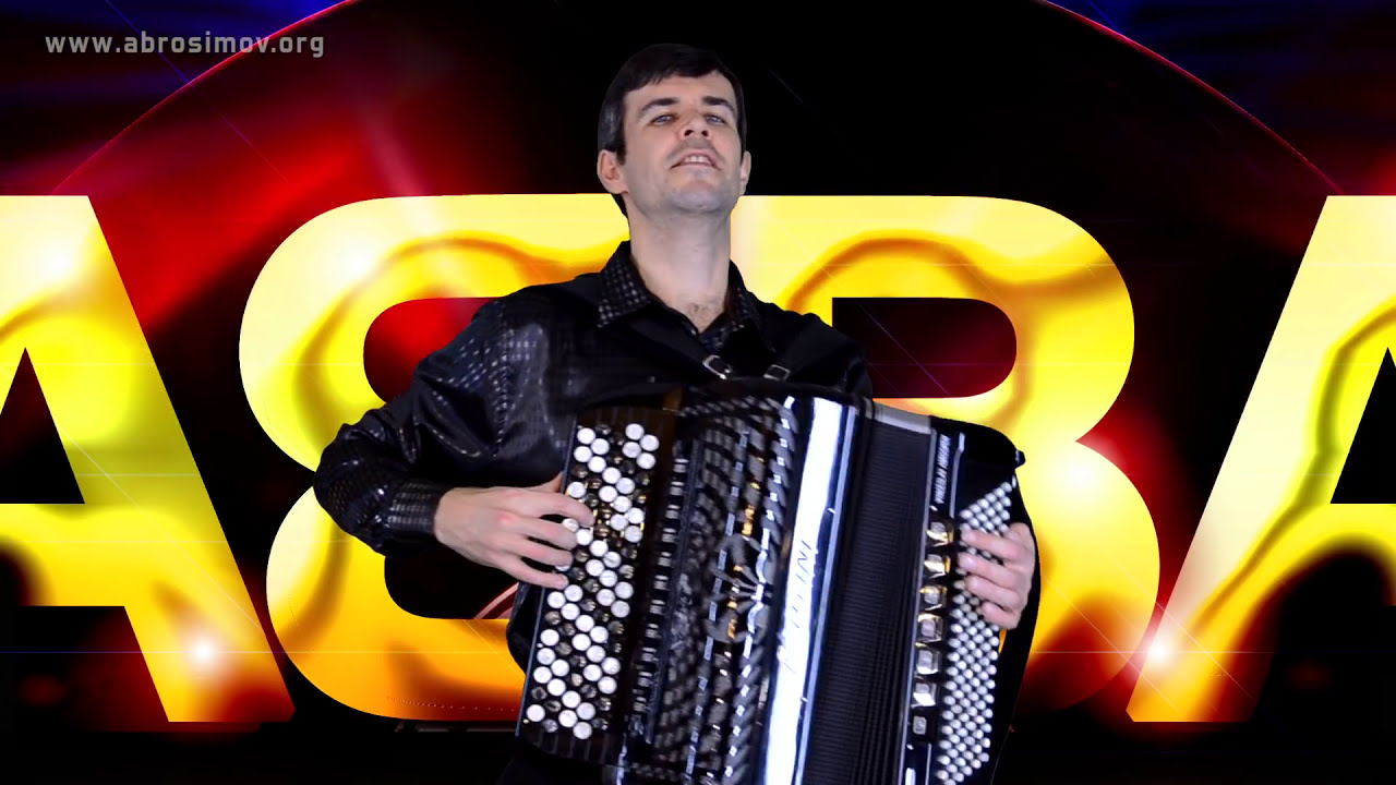 ПРОСТО ОБАЛДЕННО ИГРАЕТ НА БАЯНЕ!!! ( ABBA songs on the accordion)