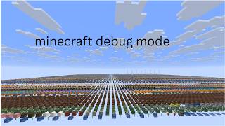 Full Minecraft debug mode Update