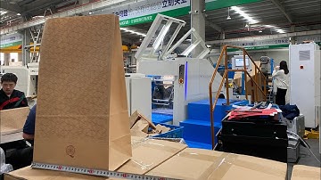 70gsm Thin Shopping Paper Bag Fast Production | B330 Paper Bag Making Machine