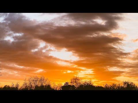 Amazing Clouds Moving Sunset Timelapse With Music From Juno Green