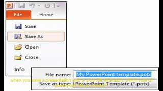 When You Save A Presentation With A .Potx File Extension, Which Type Of Powerpoint File Is Crea..