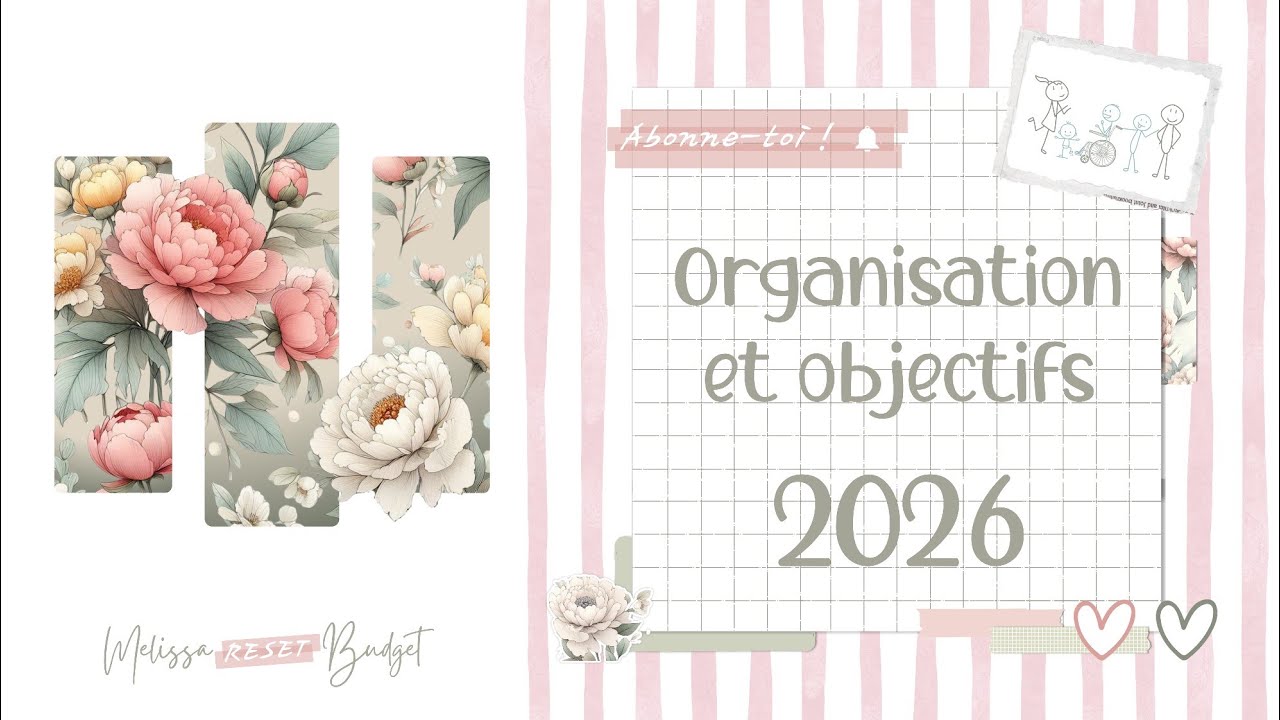 Organisation 2026 : plus loin, plus serein ! #enveloppebudget #methodedesenveloppes 