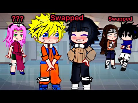 Swapping body with your crush ✅ || Naruto || Gacha Club meme