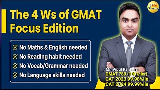 Redefining GMAT Prep: The "4Ws" of the Focus Edition (It's an IQ Test!)