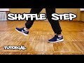 SIMPLE SHUFFLE DANCE STEP. FOOTWORK TUTORIAL FOR BEGINNERS