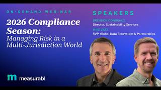 2026 Compliance Season: Managing Risk in a Multi-Jurisdiction World | On-Demand Webinar
