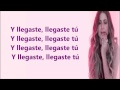 Llegaste Tú Sofía Reyes FT Reykon Letra mp3