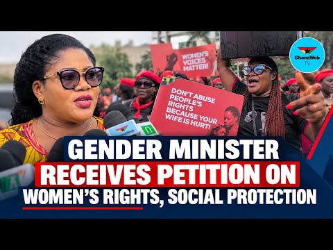 Women’s Voice Matter: Gender Minister Receives Petition on Women’s Rights & Social Protection