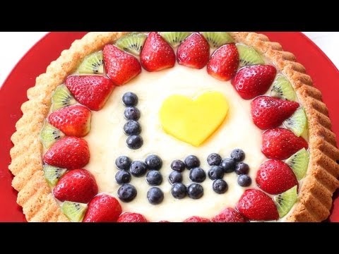 Crostata di frutta - fruit tart for mother's day recipe