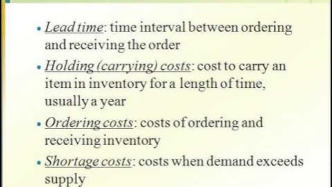 Inventory Management