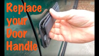 1995 - 2002 OBS GM Fullsize Truck Replace Repair Broken Outside Door Handle (Chevy Cadillac & GMC)