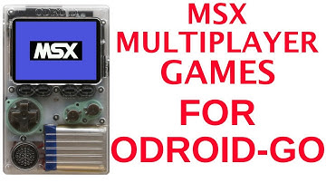 Odroid GO - MSX Multiplayer Games