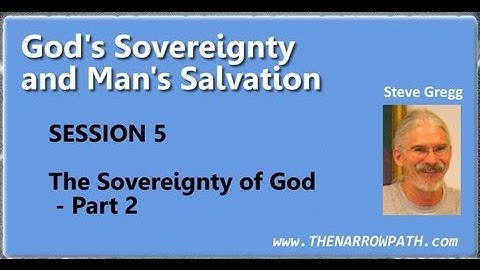 The Sovereignty of God - Part 2 | God