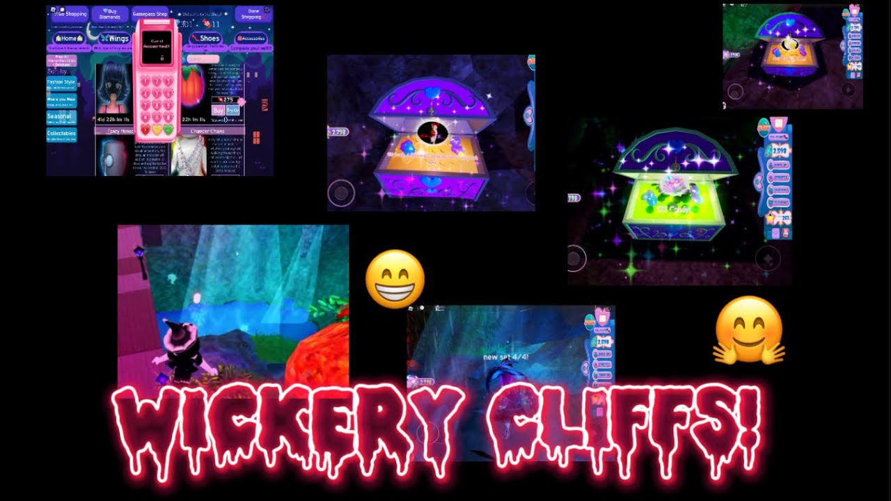 WICKERY CLIFFS IS BACK!! NEW CHEST LOCATIONS! D UPDATE OUT NOW!! PT 2