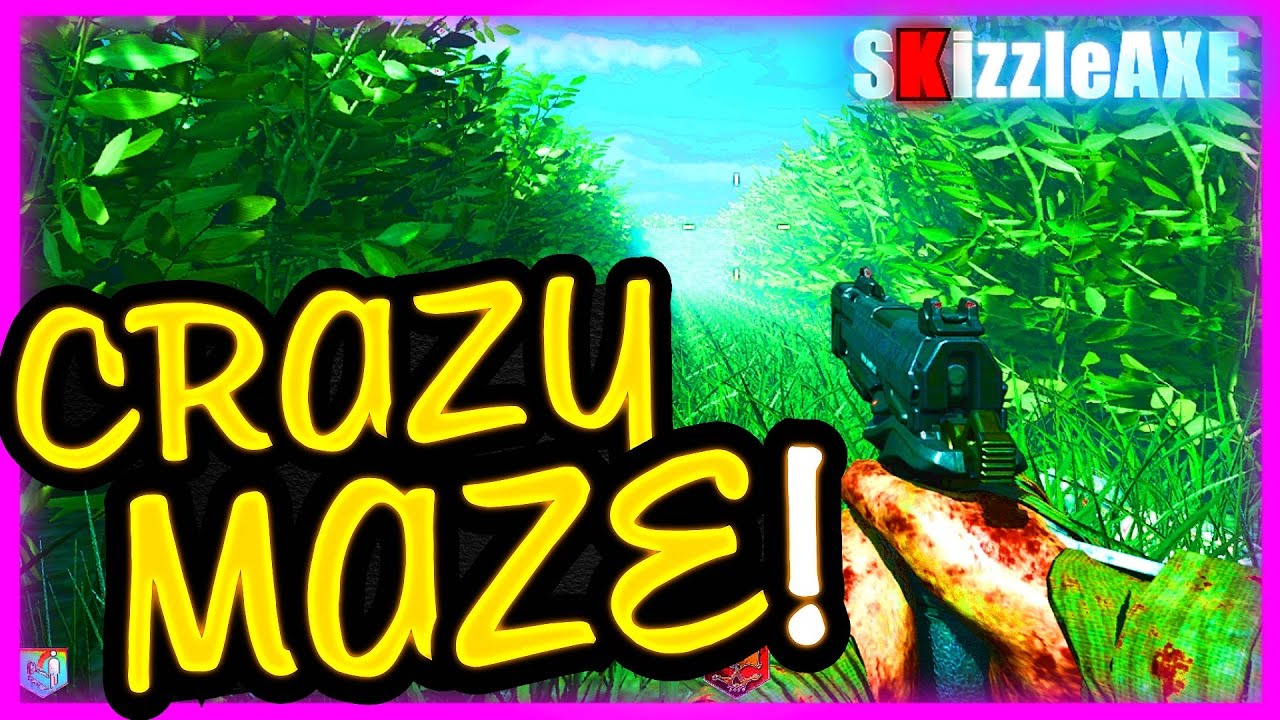 MAZE IN BLACK OPS 3 ZOMBIES (BO3 Custom Zombies Gameplay) YouTube