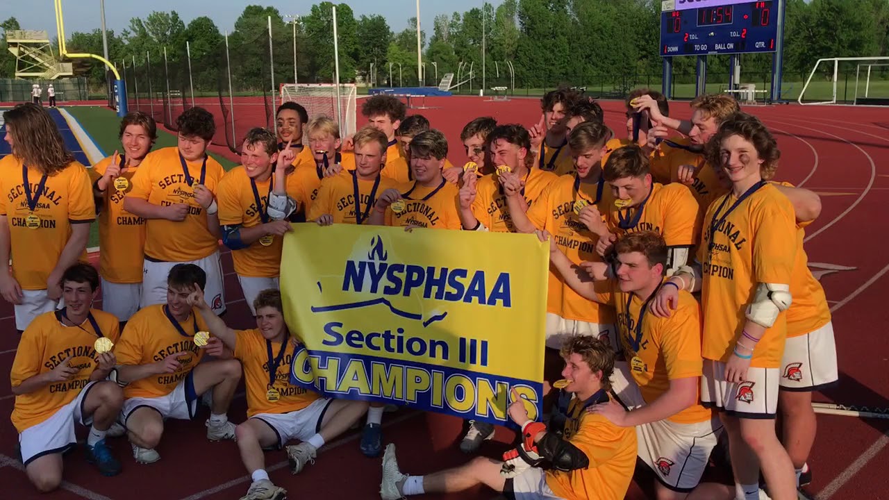 East Syracuse Minoa Lacrosse. ESM Back to Back Section III Champs vs