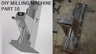 DIY Milling Machine Build [Based on Bridgeport]. Part 10: Knee lifting mechanism