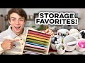 My Favorite Craft Room Storage & Organization Products!