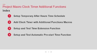 TV260103 ProjectMacro Clock Timer Additional Functions screenshot 5