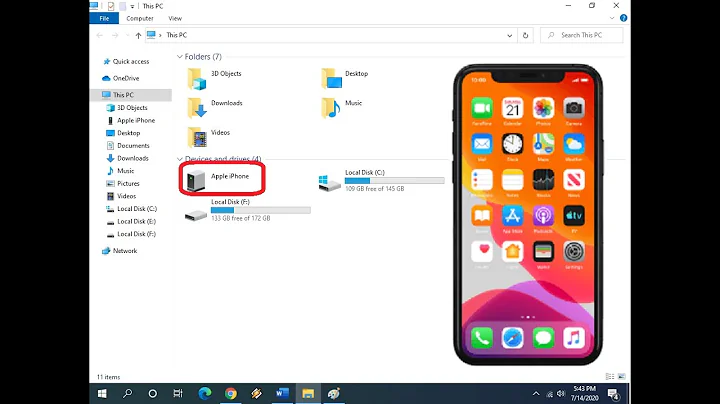 How to Fix iPhone or iPad Not Showing/Empty in Windows 10/8/7