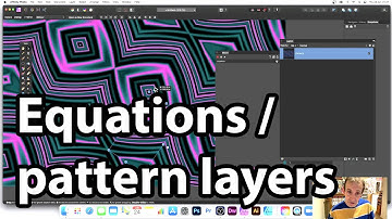 Equations filter and pattern layers in Affinity Photo tutorial