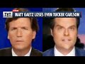 Matt Gaetz's Tucker Carlson Interview BACKFIRES Spectacularly