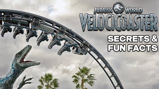 The SECRETS Of The Jurassic World VelociCoaster!