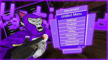 This Menu is JUST TOO CLEAN! 🔥 | Untitled Menu V9.5.0 | Gorilla Tag Modding
