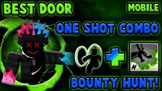 『Best Fruit Door + Dragon Talon One shot combo』Bounty Hunt l Roblox | Blox fruits update 17 | 2.5M