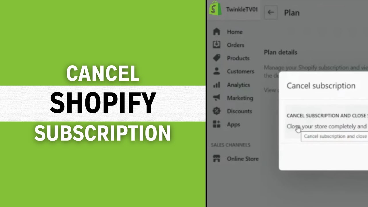 How to CANCEL SHOPIFY Subscription / Close Shopify Store (LATEST GUIDE ...