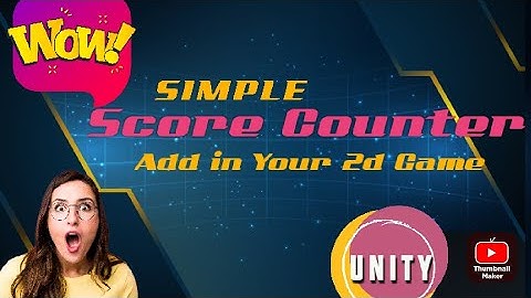 How to add score counter into your 2d Game | in unity Easy tutorial Hindi / Urdu AbbasKhan AS Expert
