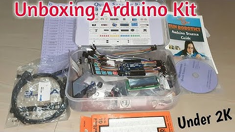 Arduino uno Starter Kit Unboxing | in Hindi | Technical Jafar