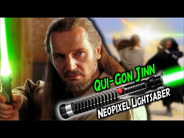 Qui-Gon Jinn's lightsaber Star Wars Inspired Replica - Crealandia