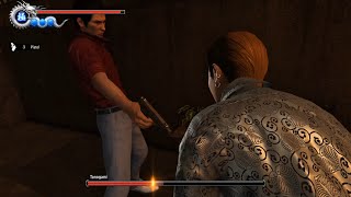 kiryu killed a man