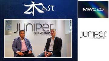 2025 ZKast #35 with Rami Rahim, CEO of Juniper Networks at MWC25