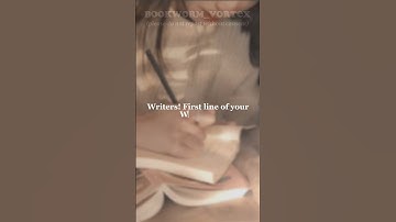 Writers! First line of your WIP! Go! | #writer #edit #viral #youtubeshorts #foryou #fypシ