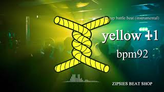 Mcバトル用 音抜き オリジナルビート8小節4本Zipsies Yellow 11 Bpm92