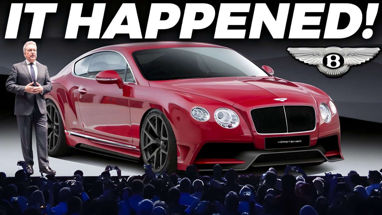 ⁣Bentley Reveals INSANE Electric Bentley Continental GT & SHOCKS The Entire EV Industry!