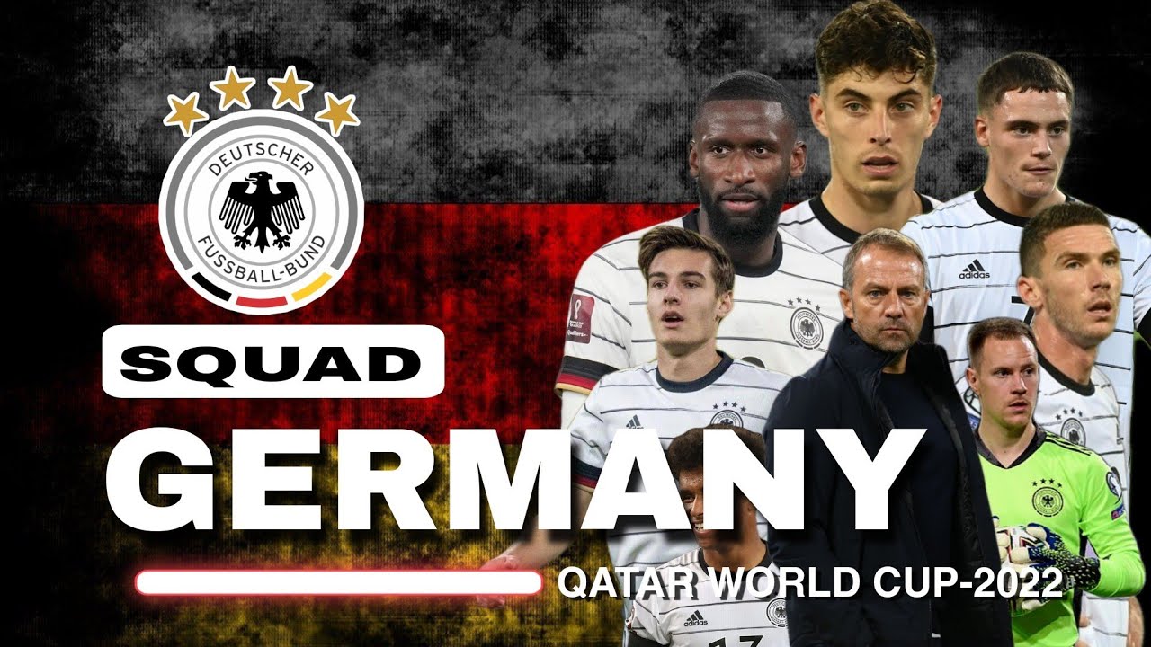 Germany football team squad Qatar world cup 2022.Under Hansi Flick.